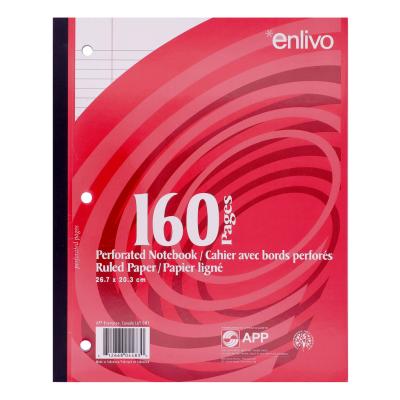 APP Perforated Notebook, Ruled, 160pg