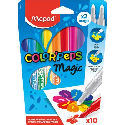 MAPED Marqueurs magiques Color'Peps, x10
