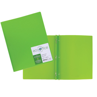 ECOOFFICE Couverture poly 3 tiges, vert