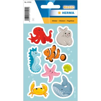 HERMA MAGIC Stickers Little Sea Animals
