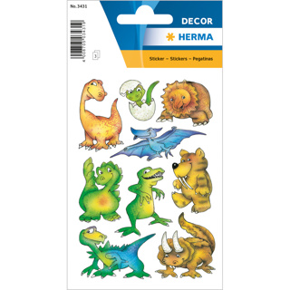 HERMA Stickers DÉCOR dinosaurs