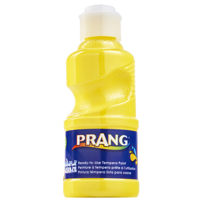 PRANG Ready-To-use Tempera Paint, Washable, 8oz, Yellow