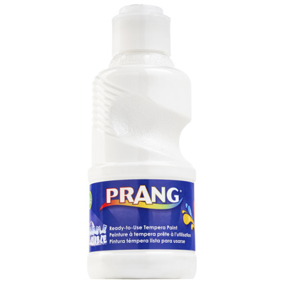 PRANG Ready-To-use Tempera Paint, Washable, 8oz, White
