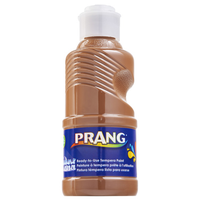 PRANG Ready-To-use Tempera Paint, Washable, 8oz, Brown
