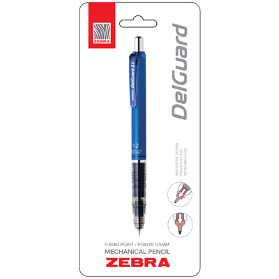 ZEBRA Delguard Mechanical Pencil, 0.5mm