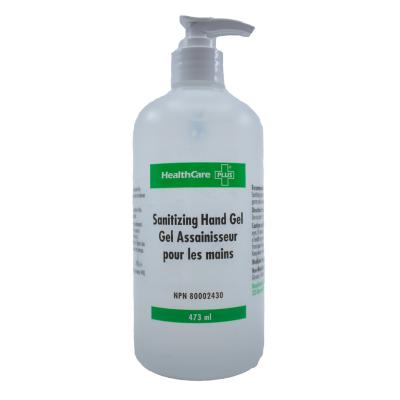 HEALTHCARE Sanitizing Hand Gel with pump, 473mL
