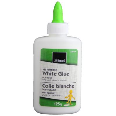 OFFISMART Colle blanch tout-usage, 125g