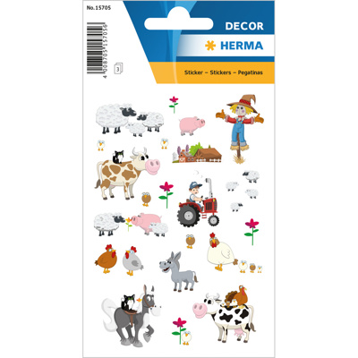 HERMA DÉCOR Stickers, Little Farm