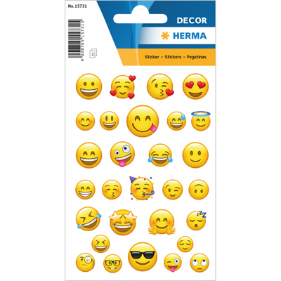HERMA DÉCOR Stickers, Emojis