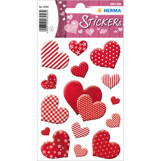 HERMA Stickers DÉCOR Coeurs De Fleurs