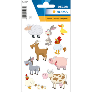 HERMA Stickers DÉCOR animaux favoris