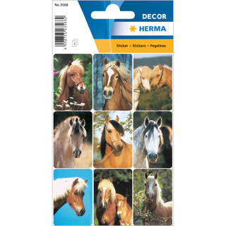 HERMA Stickers DÉCOR selfie de chevaux