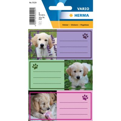 HERMA VARIO School Labels, Dogs
