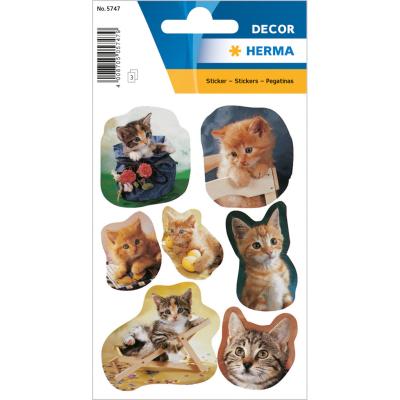 HERMA DÉCOR Stickers Little Cats
