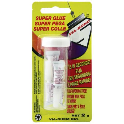 VIACHEM Super Glue Quad Pack, 4 x 0.5g