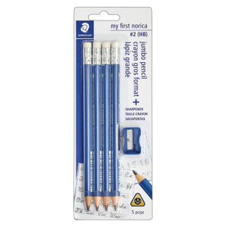 STAEDTLER crayons HB2 My First Norica x4