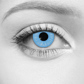 LOOX Blue Shiva Contact Lenses