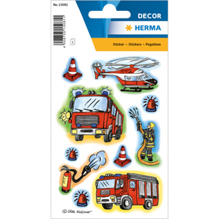 HERMA Stickers DÉCOR Pompiers