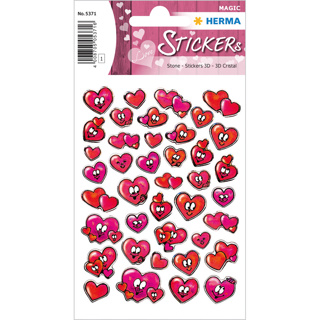HERMA Stickers MAGIC  Cœurs