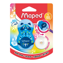 MAPED Sharpener + Eraser - Mini Cute