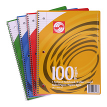 APP Coil Exercise Book, Ruled, 10.5"x8", 100pg