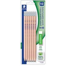 STAEDTLER Crayons HB/2, 10+1; FSC 100%