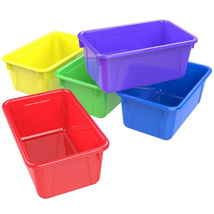 STOREX Small Cubby Bins, assorted
