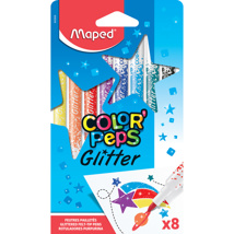 MAPED Marqueurs Glitter Color'Peps, x8
