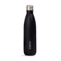 EXECO Insulated Bottle, 500mL, Mat Black