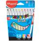 MAPED Marqueurs pointe pinceau Color'Peps brosse, x10