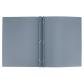 ECOOFFICE Poly 3-Prong Report Cover, Grey