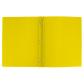 ECOOFFICE Couverture poly 3 tiges, jaune