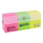 ECOOFFICE Neon Adhesive Notes, 1 3/8"x1 7/8", 12 Pack, FSC