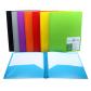 ECOOFFICE Poly 3-Prong Report Cover, 2 Pockets, 8 Colours