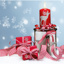 HERMA Christmas Stickers, Shiny & Glittery (Display x60)