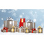HERMA Christmas Stickers, Gold & Silver (Display x60)